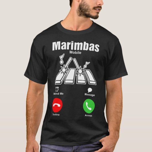 Marimbas Mobile Tshirt (Voorkant)
