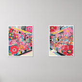 Marimekko Bloem Print vet maximalisme set 2 (Voorkant)