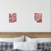 Marimekko Bloem Print vet maximalisme set 2 (Slaapkamer)
