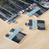 Marin County Californische zeilboten Legpuzzel (Zijkant)