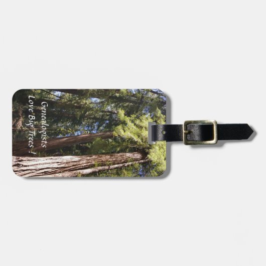 Marin County Genealogy Society Bagagelabel (Voorkant horizontaal)