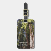 Marin County Genealogy Society Bagagelabel (Voorkant verticaal)