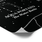 Marin County Night Sky Poster Black (Hoek)
