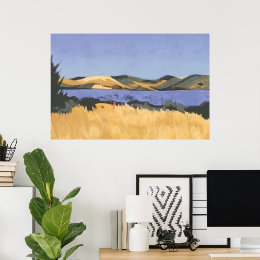 Marin County Poster (Thuiskantoor)