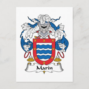 Marin Family Crest Briefkaart