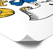 Marin Family Crest Poster (Hoek)