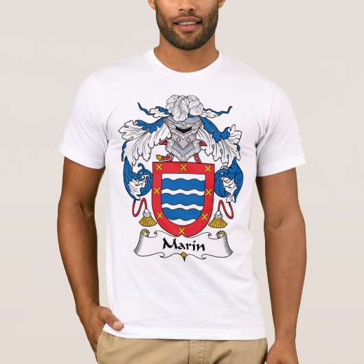 Marin Family Crest T-shirt (Voorkant)
