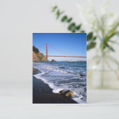 Marin Headlands, Golden Gate Bridge; San Briefkaart (Staand voorkant)