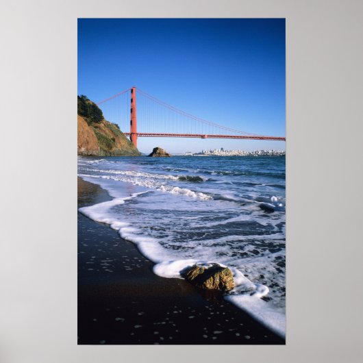 Marin Headlands, Golden Gate Bridge; San Poster (Voorkant)