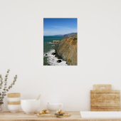 Marin Headlands, kustklappen Poster (Keuken)