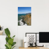 Marin Headlands, kustklappen Poster (Thuiskantoor)