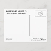 Marin Headlands Post Card Briefkaart (Achterkant)