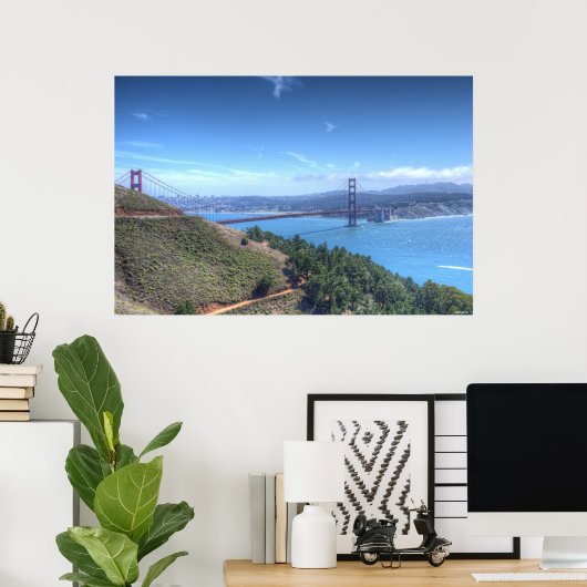 Marin Headlands Poster (Thuiskantoor)
