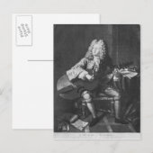 Marin Marais, 1704 Briefkaart (Voorkant / Achterkant)