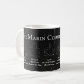 Marin Night Sky Mug Koffiemok (Voorkant links)