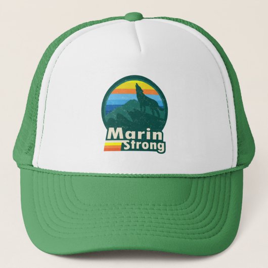 Marin Strong Trucker Hat Pet (Voorkant)