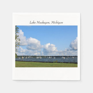 Marina aan Lake Muskegon, MI Servet
