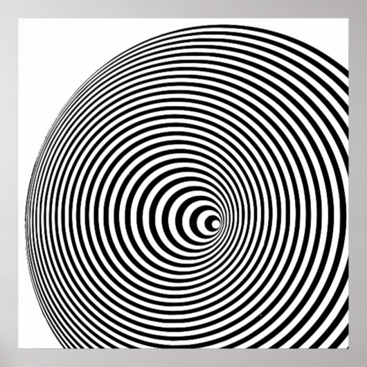 Marina Apollonio Print (zwart-wit) (Voorkant)