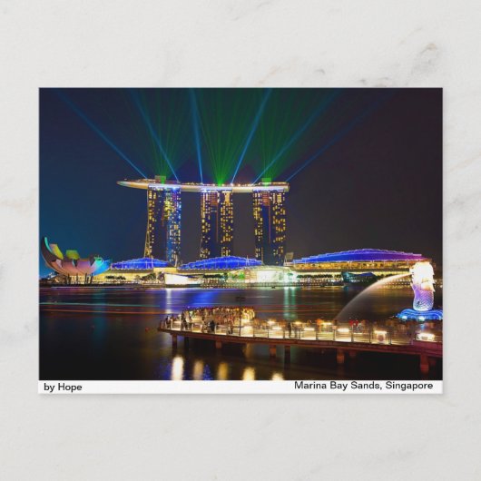 Marina Bay Sands Briefkaart (Voorkant)