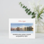 MARINA BAY SANDS CASINO SINGAPORE BRIEFKAART (Staand voorkant)