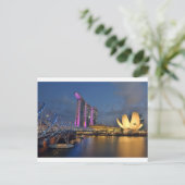 Marina Bay Sands luxe hotel Singapore Briefkaart (Staand voorkant)