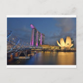 Marina Bay Sands luxe hotel Singapore Briefkaart (Voorkant)