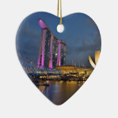 Marina Bay Sands luxe hotel Singapore Keramisch Ornament (Rechts)
