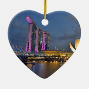 Marina Bay Sands luxe hotel Singapore Keramisch Ornament
