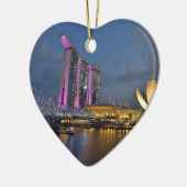 Marina Bay Sands luxe hotel Singapore Keramisch Ornament (Links)