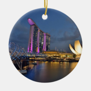 Marina Bay Sands luxe hotel Singapore Keramisch Ornament
