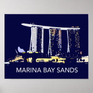 Marina Bay Sands Poster