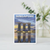 Marina Bay Sands Singapore Briefkaart (Staand voorkant)