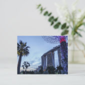Marina Bay Sands Singapore briefkaart (Staand voorkant)