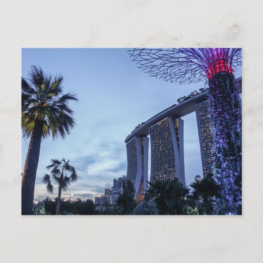 Marina Bay Sands Singapore briefkaart (Voorkant)