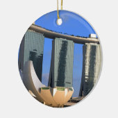 Marina Bay Sands Singapore Keramisch Ornament (Links)