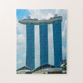 Marina Bay Sands Singapore. Legpuzzel (Verticaal)