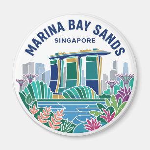 Marina Bay Sands Singapore Magneet