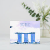 Marina Bay Sands Singapore reizen Briefkaart (Staand voorkant)