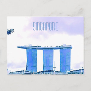Marina Bay Sands Singapore reizen Briefkaart