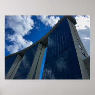 Marina Bay Sands Singapore Skyline Architectuur Poster
