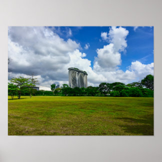 Marina Bay Sands Singapore Skyline Poster