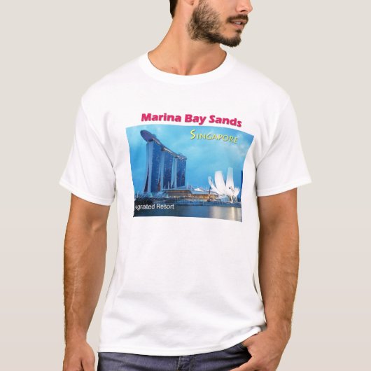 Marina Bay Sands T-shirt (Voorkant)