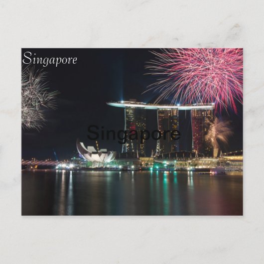 Marina Bay Singapore Briefkaart (Voorkant)