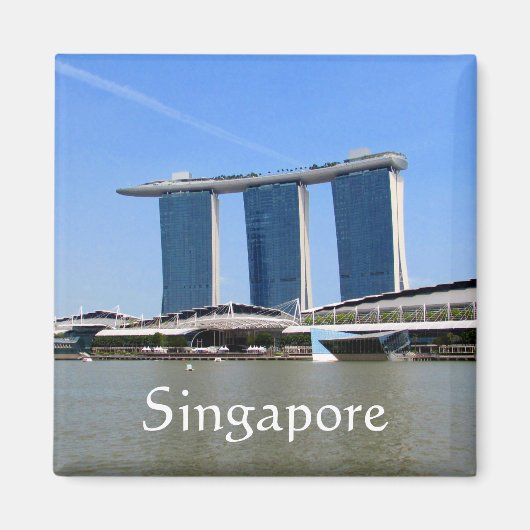 marina bay singapore magneet (Voorkant)