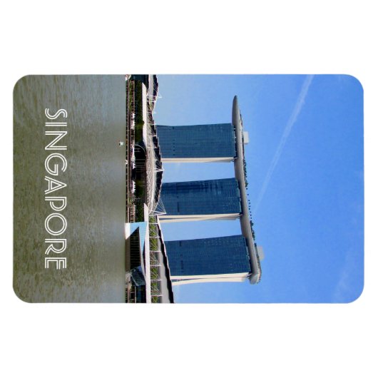 marina bay singapore magneet (Horizontaal)