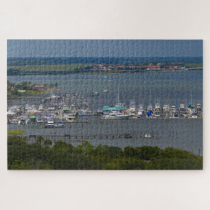 Marina Boats Sailships Yachtboot Coast Legpuzzel