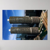 Marina City Chicago Poster (Voorkant)