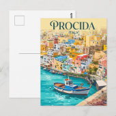 Marina Corricella Italië Briefkaart (Voorkant / Achterkant)