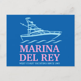 Marina Del Ray Briefkaart