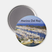 Marina Del Ray Magnet (Voorkant / Achterkant)